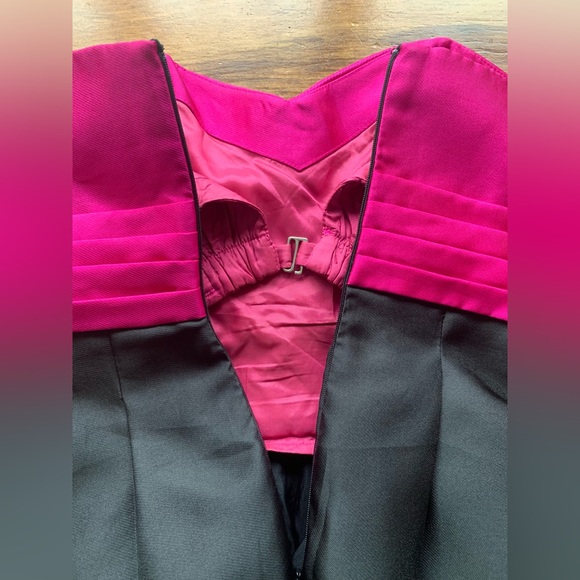 Shoshanna Midnight Dawn Midi Dress. Size 4. - Picture 12 of 16